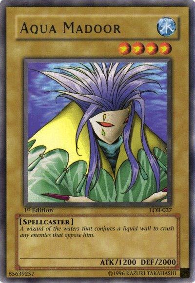 Aqua Madoor [LOB-027] Rare - Josh's Cards