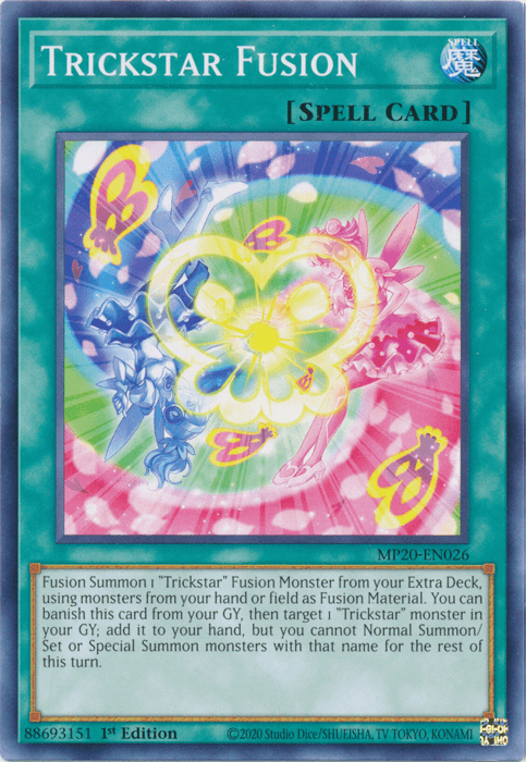 Trickstar Fusion [MP20-EN026] Common - Josh's Cards