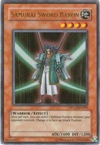 Samurai Sword Baron [WC10-EN001] Ultra Rare - Josh's Cards