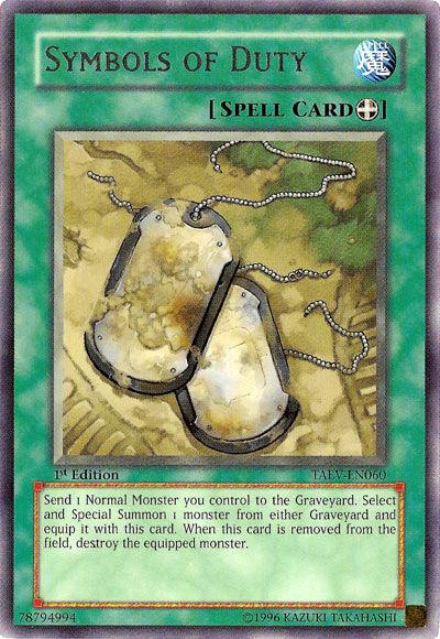 Symbols of Duty [TAEV-EN060] Rare - Josh's Cards