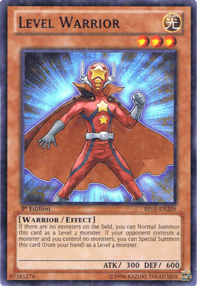 Level Warrior [BP01-EN208] Starfoil Rare - Josh's Cards