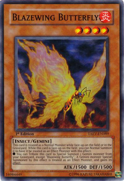 Blazewing Butterfly [TAEV-EN089] Super Rare - Josh's Cards
