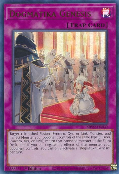 Dogmatika Genesis [MP22-EN039] Ultra Rare - Josh's Cards