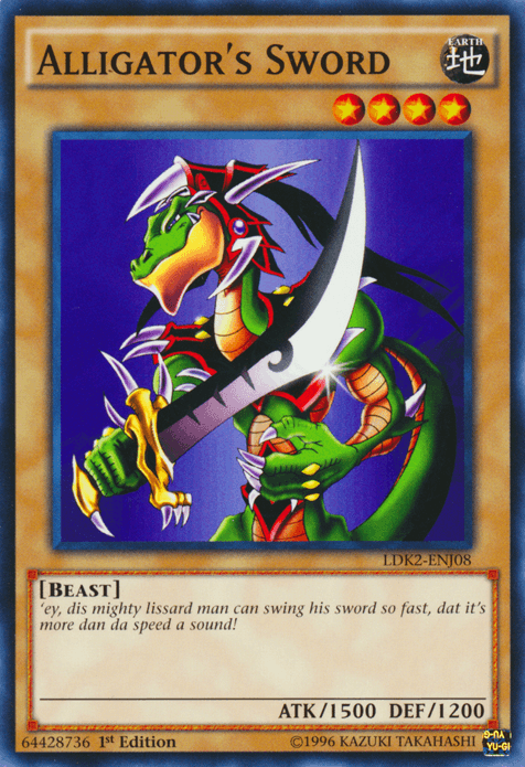 Alligator's Sword [LDK2-ENJ08] Common - Josh's Cards