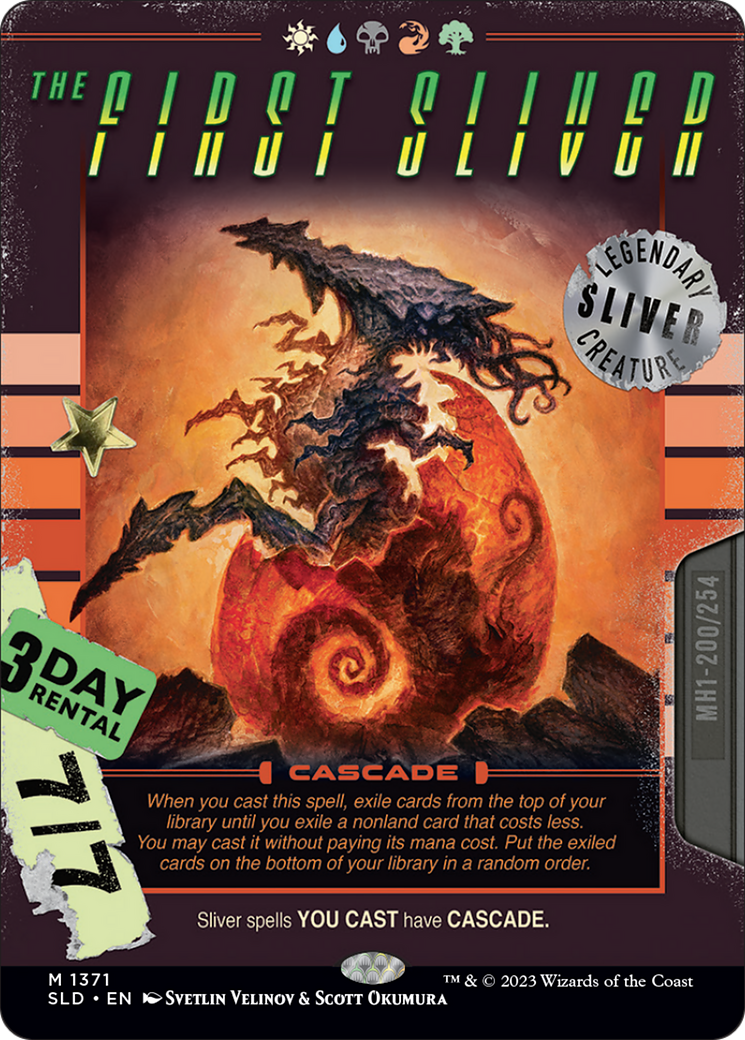 The First Sliver (SLD-1371) - Secret Lair Drop (Borderless)