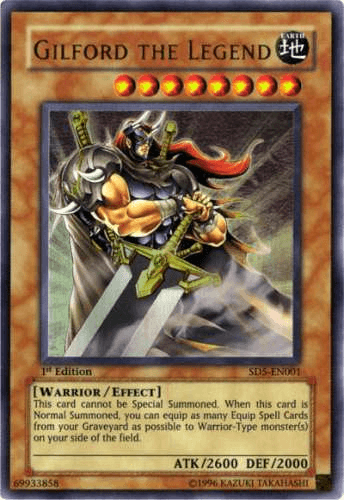 Gilford the Legend [SD5-EN001] Ultra Rare - Josh's Cards
