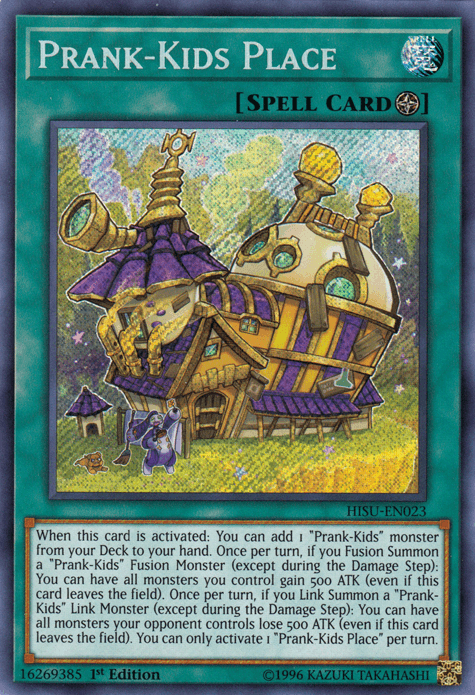 Prank-Kids Place [HISU-EN023] Secret Rare - Josh's Cards