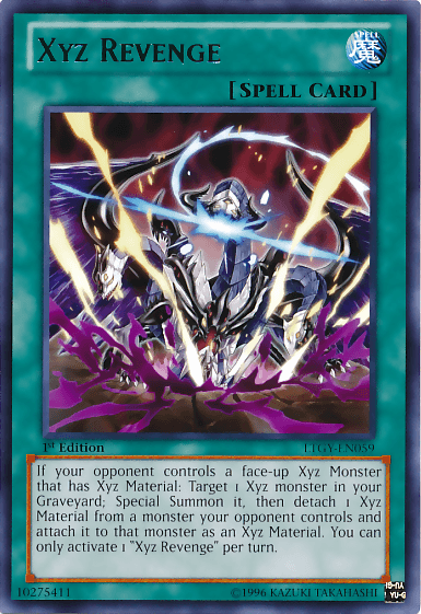 Xyz Revenge [LTGY-EN059] Rare - Josh's Cards