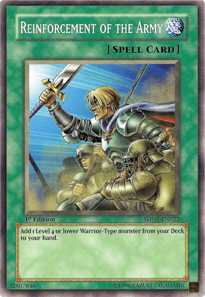 Reinforcement of the Army [SDDE-EN022] Common - Josh's Cards