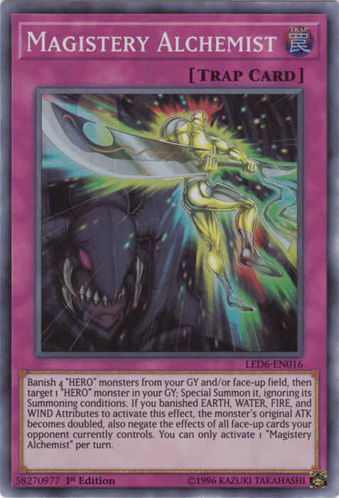 Magistery Alchemist [LED6-EN016] Super Rare - Josh's Cards