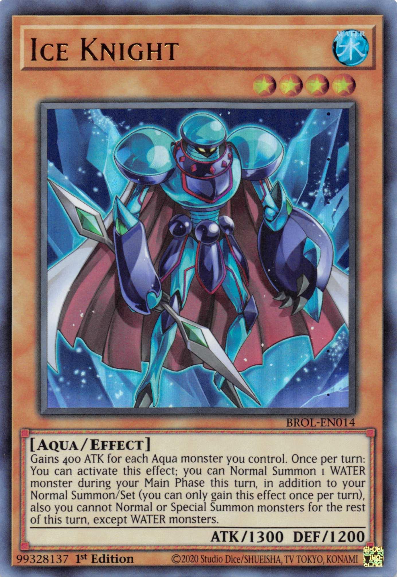 Ice Knight [BROL-EN014] Ultra Rare - Josh's Cards