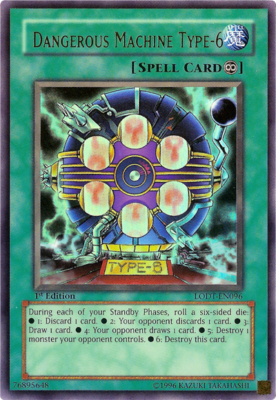 Dangerous Machine Type-6 (LODT-EN096) - Light of Destruction 1st Edition
