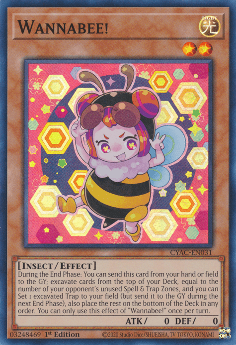 Wannabee! [CYAC-EN031] Super Rare - Josh's Cards