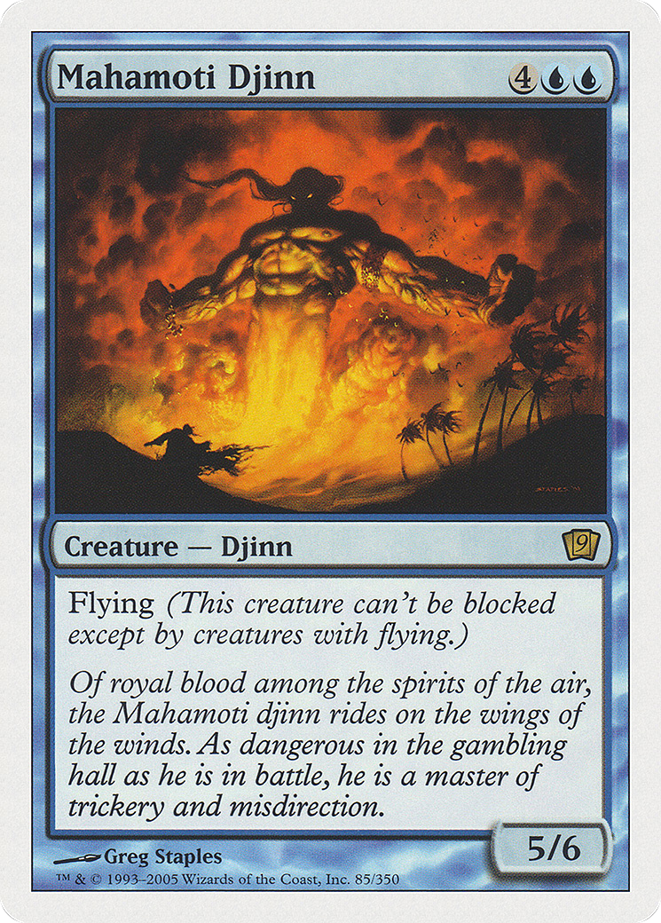 Mahamoti Djinn [Ninth Edition] Foil