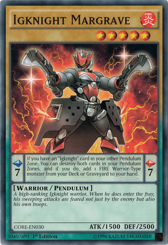 Igknight Margrave [CORE-EN030] Common - Josh's Cards