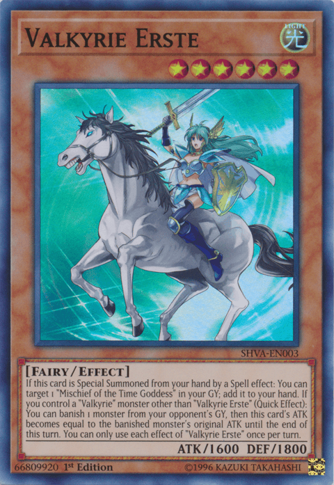 Valkyrie Erste [SHVA-EN003] Super Rare - Josh's Cards