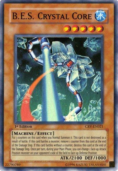 B.E.S. Crystal Core [CRV-EN021] Super Rare - Josh's Cards