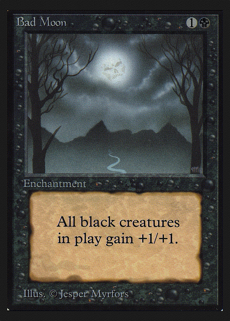 Bad Moon (CED-) - Collectors' Edition