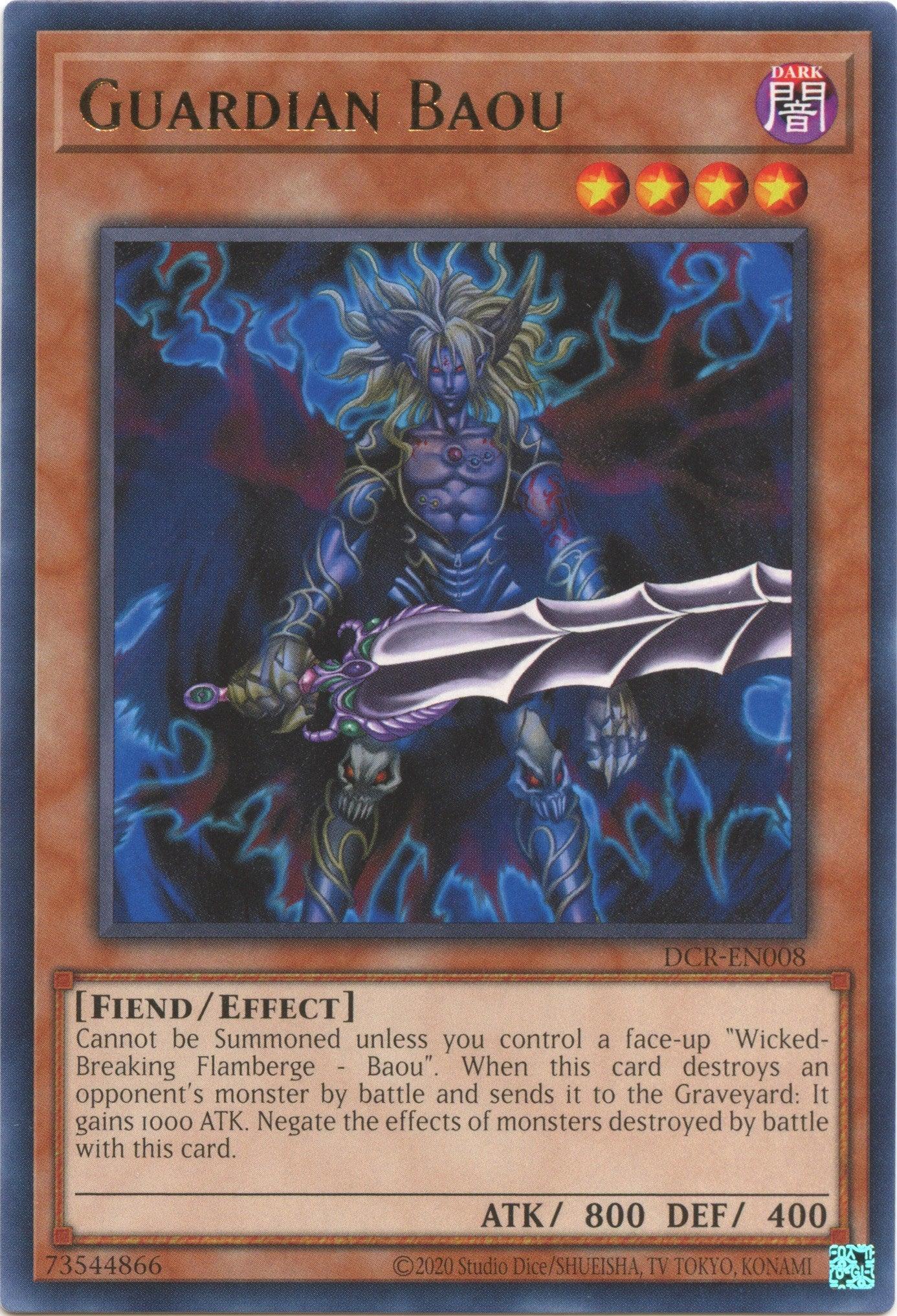 Guardian Baou (25th Anniversary) [DCR-EN008] Rare - Josh's Cards