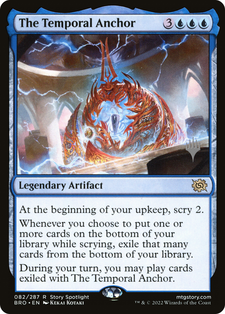 The Temporal Anchor (PPBRO-82P) - The Brothers' War Promos Foil