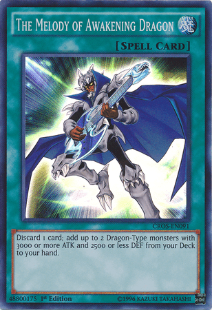 The Melody of Awakening Dragon [CROS-EN091] Super Rare - Josh's Cards