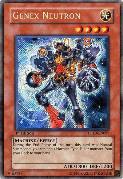 Genex Neutron [TSHD-EN097] Secret Rare - Josh's Cards
