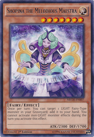 Shopina the Melodious Maestra [NECH-EN007] Rare - Josh's Cards