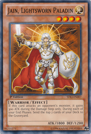 Jain, Lightsworn Paladin [SDLI-EN007] Common - Josh's Cards