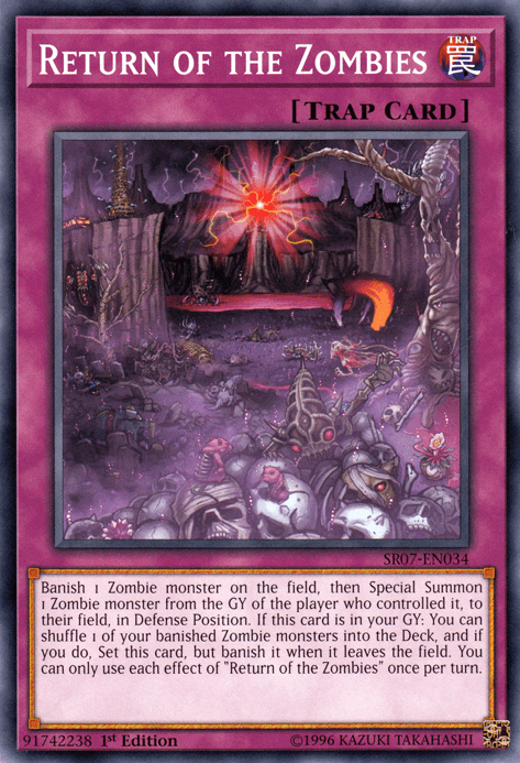 Return of the Zombies [SR07-EN034] Common - Josh's Cards