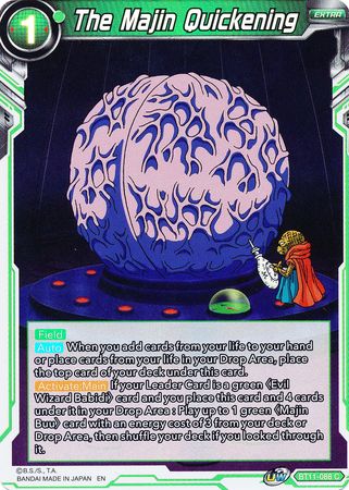 The Majin Quickening (BT11-088) [Vermilion Bloodline 2nd Edition] Parallel Foil