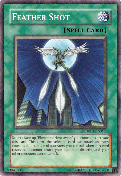 Feather Shot [DR04-EN102] Common - Josh's Cards