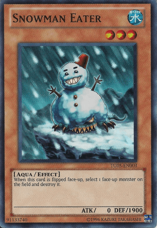 Snowman Eater [TU05-EN003] Super Rare - Josh's Cards