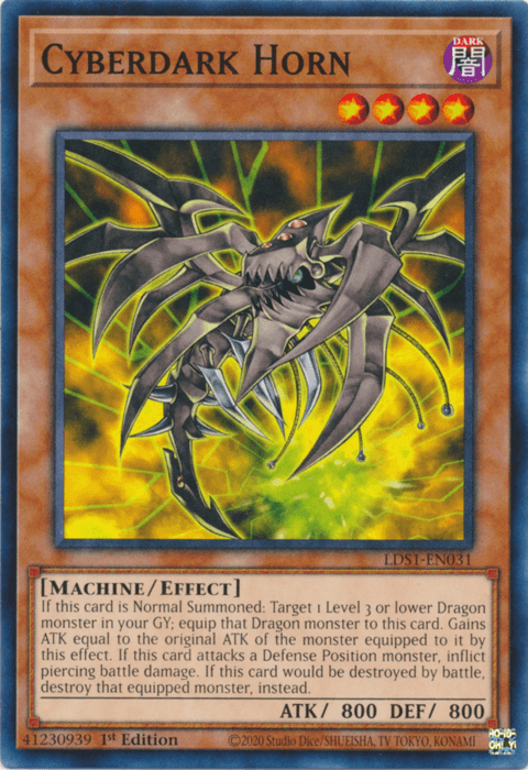 Cyberdark Horn [LDS1-EN031] Common - Josh's Cards