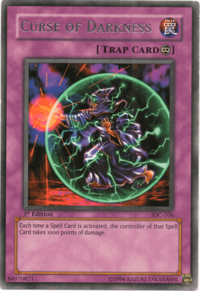 Curse of Darkness [IOC-106] Rare - Josh's Cards