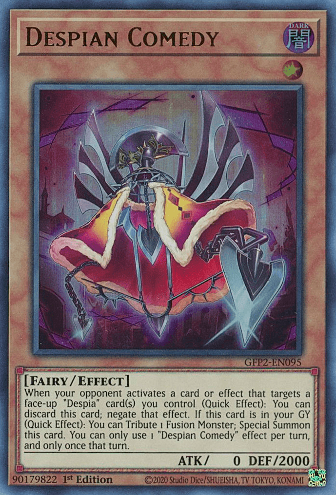 Despian Comedy [GFP2-EN095] Ultra Rare - Josh's Cards