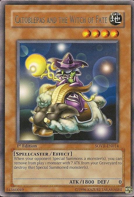 Catoblepas and the Witch of Fate [SOVR-EN014] Rare - Josh's Cards
