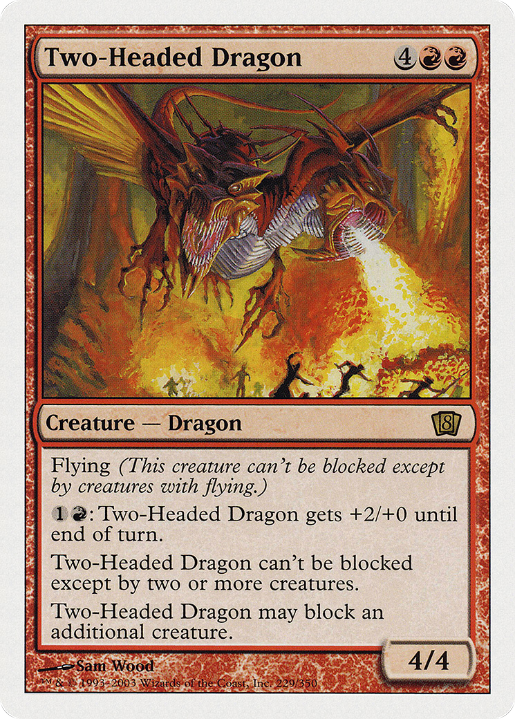 Two-Headed Dragon [Eighth Edition] Foil