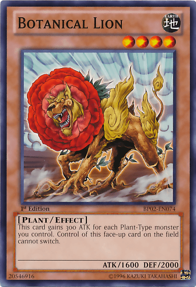 Botanical Lion [BP02-EN074] Common - Josh's Cards