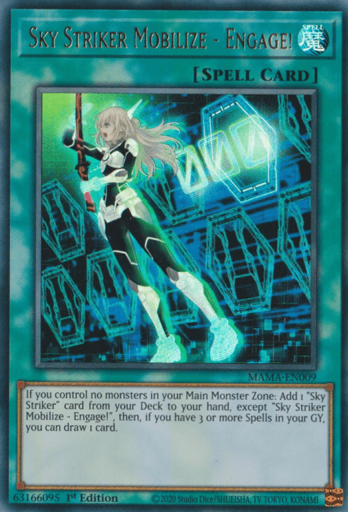 Sky Striker Mobilize - Engage! [MAMA-EN009] Ultra Rare - Josh's Cards