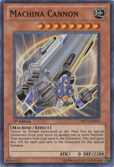 Machina Cannon [PRC1-EN011] Super Rare - Josh's Cards