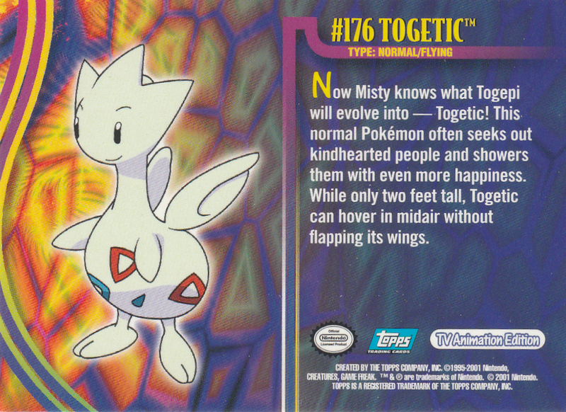 Togetic (176) [Topps Pokemon Johto Series 1]