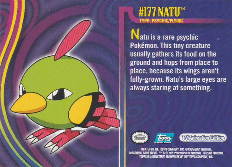 pokemon natu card Natu Skyridge | Pokmon