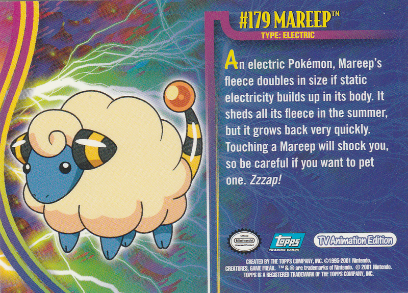 Mareep (179) [Topps Pokemon Johto Series 1]