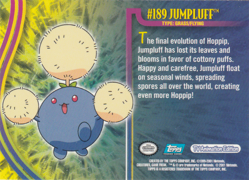 Jumpluff (189) [Topps Pokemon Johto Series 1]