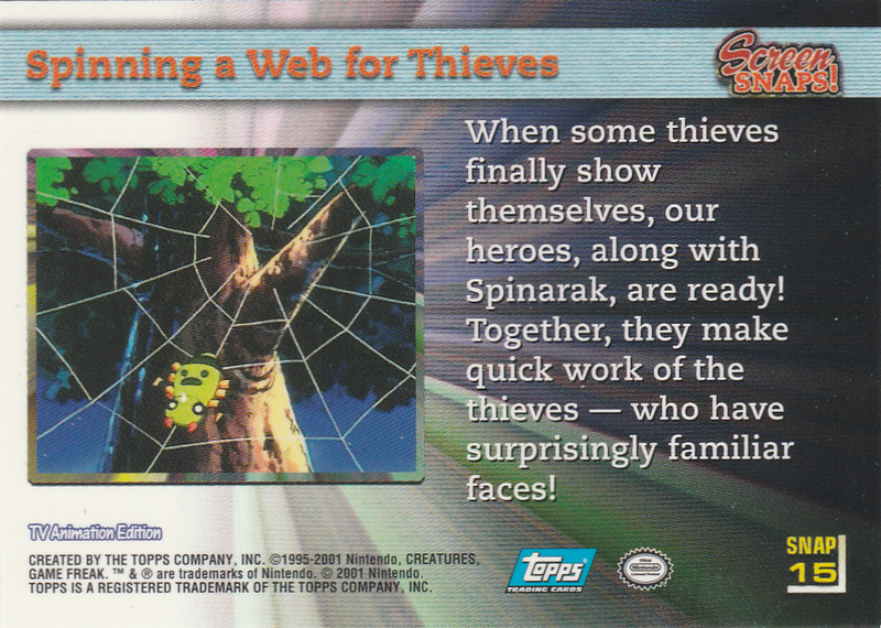 Spinning a Web for Thieves (SNAP 15) [Topps Pokemon Johto Series 1]