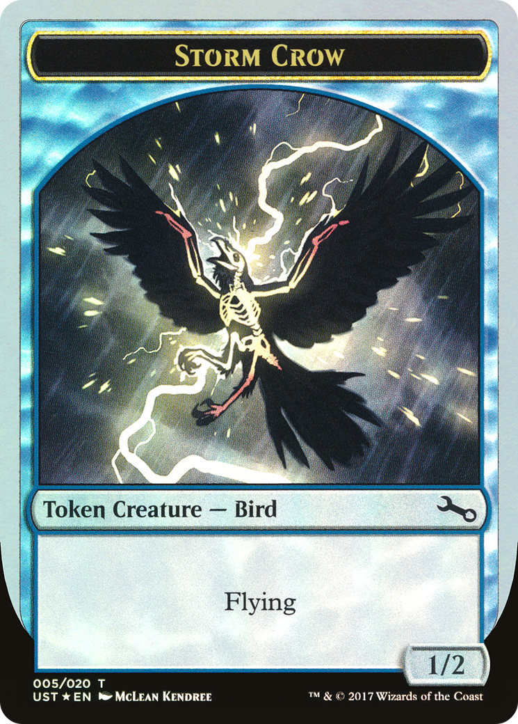 Storm Crow (UST-005) - Unstable Tokens Foil