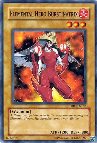 Elemental Hero Burstinatrix [DR3-EN182] Common - Josh's Cards