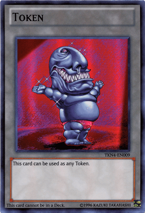 Ojama Token (Black) [TKN4-EN009] Super Rare - Josh's Cards