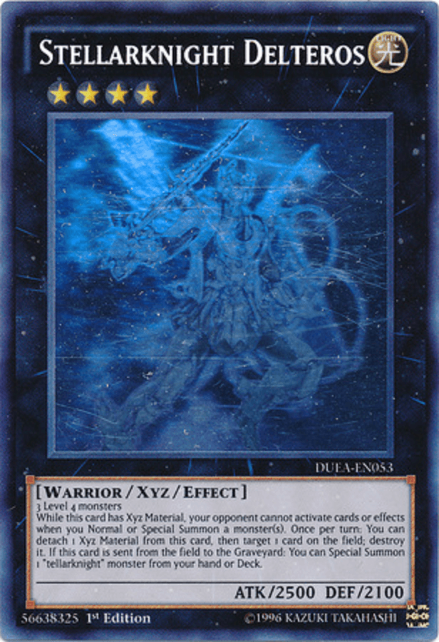 Stellarknight Delteros [DUEA-EN053] Ghost Rare - Josh's Cards