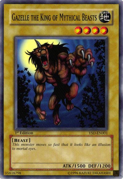 Gazelle the King of Mythical Beasts [YSD-EN001] Common - Josh's Cards